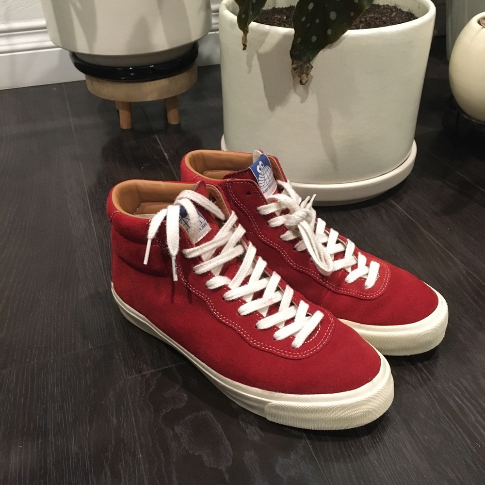 Last Resort AB Red Suede Shoes VM001-HI